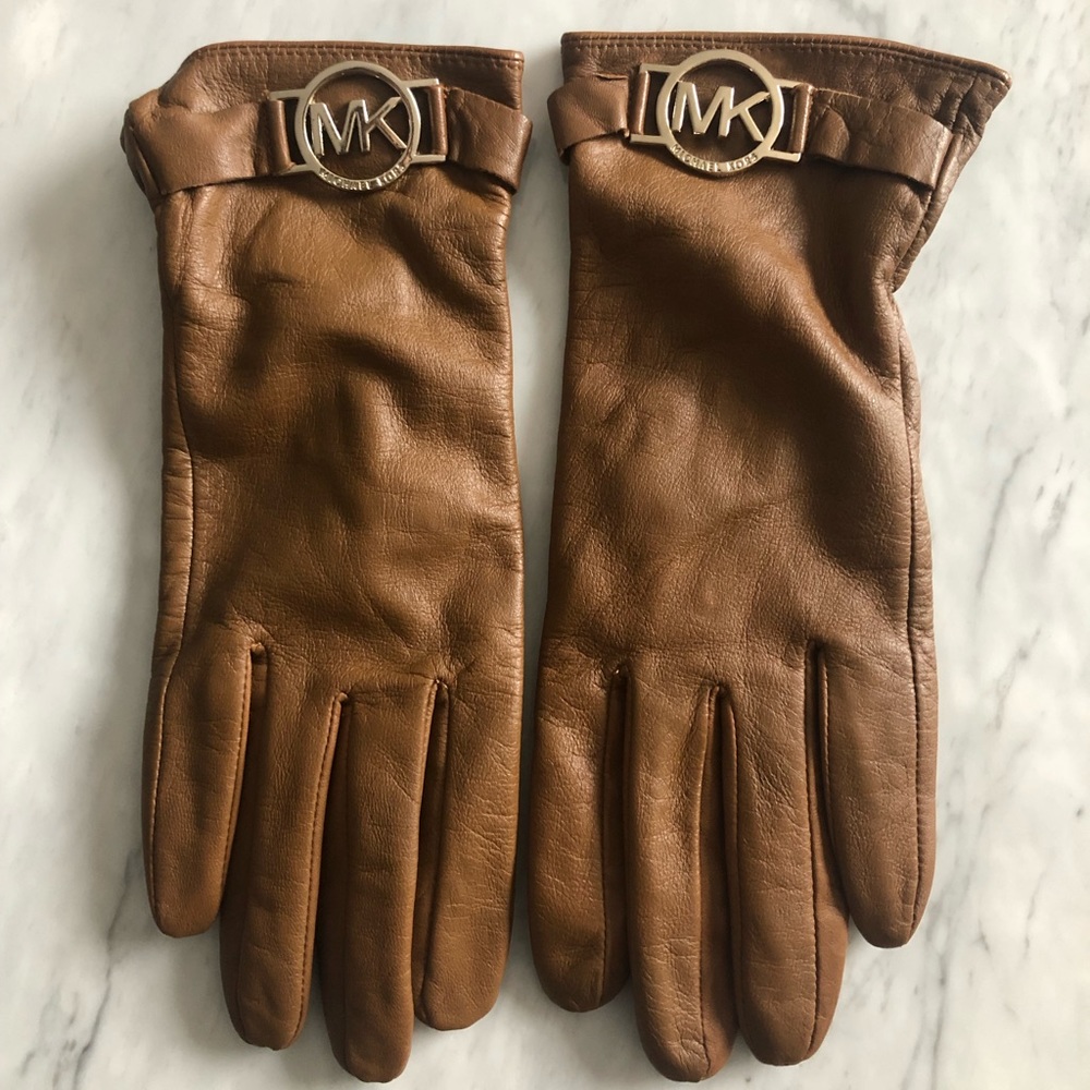 Michael Kors leather gloves